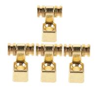 NOLITOY 4 Set Di Dispositivi Di Fissaggio Per Corde Di Asta Di Chitarra Fermacorda Per Chitarra Parti Di Chitarra Elettrica Accessori Per Chitarra Elettrica Albero A Rulli Di