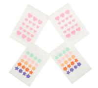 NOLITOY 4fogli Mini Patches Per Di Idrocolloidali Rimuovi Brufoli Vari Formati Adesivi Decorativi Per Trattamento Assorbimento e Restituzione Della