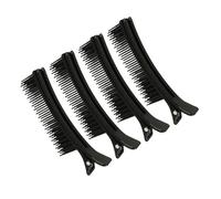 NOLITOY 4pezzi Clip Impugnatura per Sezionare i Capelli di Strumenti Multifunzionali per Pettini Clip per Capelli per Styling Acconciatura e Colorazione per Uso Domestico e Salone