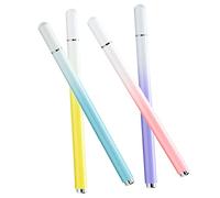 NOLITOY 4pezzi Penna Stilo Per Tablet Pennino Touch Screen Senza Ricarica Punta Disco Trasparente Design Elegante Adatto Per Scrittura e Disegno Su Schermo Elettronico