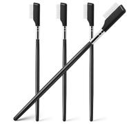 NOLITOY 4pezzi Pettine in Metallo per Ciglia Strumento Separatore per Ciglia Pettine per Separare per Modellare le Separatore per Piccolo e Compatto