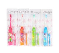 NOLITOY 4pezzi Spazzolino Da Denti Per Ragazzo Ragazza Ragazza Spazzolino Elettrico Completamente Automatico Tecnologia Di Vibrazione Ultrasuoni Elimina Alito Cattivo e Protegge i Denti