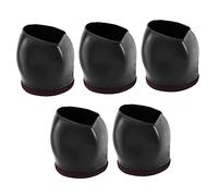 NOLITOY 5 Pezzi Cuscinetti Protettivi Per Gambe Di Sedie e Mobili Protezioni Per Pavimenti Per Sedie e Mobili Adatti Per Superfici Come Parquet Laminato Piastrelle Per Aumentare La Stabili