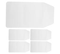 NOLITOY 5 Pezzi Inserti Portapenne in Pvc Bianco per Infermieri e Medici, Multiuso, Facile da Pulire, Tasca Protettiva per Penne Elegante e Semplice
