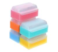 NOLITOY 5 pezzi Spugne Bagnetto Sensoriali per Spazzole Morbide per Capelli Ragazzo Ragazza e Massaggio Cute Spugna Tattile per Vasca Bagno e Allenamento Sensitivo