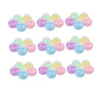 NOLITOY 50 pezzi Capsule Rotonde Semi-trasparenti Macaron per Distributori Automatici Palline Riempibili per Giochi Contenitori per DIY e Decorazioni Cameretta