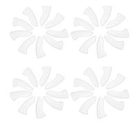 NOLITOY 500 Pezzi Protezione Punta Coltello Trasparente Guaina Morbida Antitaglio per Lame Cucina Sicurezza Conservazione Compatta Salvaspazio