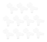 NOLITOY 50pezzi y Tool Applicator Brush Comb Per Perming Ciglia Strumento Trasparente Per Lifting Naturale e Curvo Delle Ciglia Per Trucco e Estensioni Sopracciglia