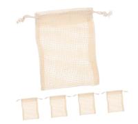 NOLITOY 5pezzi Sacchetto Esfoliante per Sapone da Bagno Prodotto per Bagno Accessorio per Materiale di Facile da Strofinare