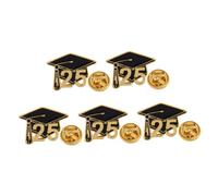 NOLITOY 5pezzi Spilla Per Cappello Laurea Spilla Commemorativa Per Laurea in Distintivo Per Cappello a Decorativa Per