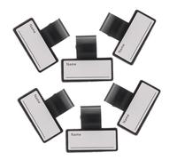NOLITOY 6 Pezzi Clip Porta-Nome Portatili per Stetoscopio Targhette Identificative in Plastica ABS per Operatori Sanitari