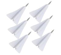 NOLITOY 6 pezzi Creative Aeroplanino Piccole Thumbtacks Delicate per Bacheca Spilli per e Note per Ufficio e Casa