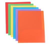 NOLITOY 6 pezzi in Plastica con Rebbi Doppi Resistenti all per Ufficio e Scuola Organizer Documenti con Doppia Molla per Protezione e Ordinamento Documenti