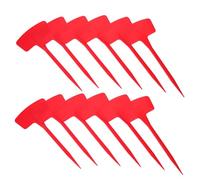 NOLITOY 60 Pezzi Etichette in Plastica Resistenti Targhette Piantine Scrivibili Impermeabili per Verdure e Piante Marcatori da Esterno per Organizzazione Facile