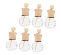 NOLITOY 6Pcs Clip Per Auto Bottiglie Di Profumo Clip Di Sfiato Frusta Paglia Diffusore Di Profumo Vuoto Bevanda Rinfrescante Di Aria Per Auto Bottiglie Di Profumo D'Epoca Bottiglia Di