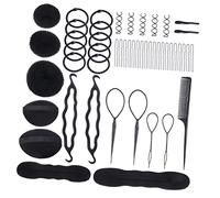 NOLITOY 71pezzi Acconciature Strumenti Per Maker Per Chignon Accessori Per Treccia Per Parrucchieri e Studenti Di Cosmetologia Facile Da Usare Per Ogni Tipo Di