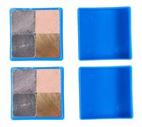 NOLITOY 8 pezzi Set di 8 cubetti in Rame Alluminio Ferro e Legno da 2 cm per Esperimenti di Densità e Calore Materiali Purissimi per Studio del Peso Specifico e Attività Scientifiche in