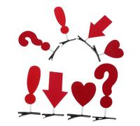 NOLITOY 8pezzi Fermagli per Capelli in Carini Design come Frecce e Segni di Punteggiatura Accessori per Capelli per Donne e Bambine Originali e Estetici per Uso Quotidiano