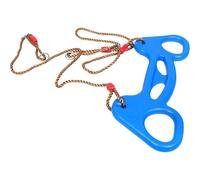 NOLITOY Anelli da Ginnastica in Materiale Sicuro, Accessorio Anello Ninja Resistente alle Intemperie per Parchi Giochi e Attività di Gruppo All’aperto