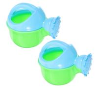 NOLITOY Annaffiatoio Estivo per 2 Pezzi in Plastica Colorata, Giocattoli da Bagno Sicuri e Resistenti, per Bagnetto e Gioco Acquatico per Ragazzo Ragazza e Piccoli