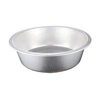 NOLITOY Bacinella in Alluminio Ispessito 30 CM per Cucina Contenitore Multifunzionale per Lavaggio Verdure e Frutta Lavabo Domestico Bordi Arrotondati e Resistente Agli Urti