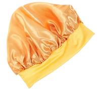 NOLITOY Berretto in Satin Elastico per Donna Cuffia Protettiva per Ricci e Extension Morbido e Confortevole per Sonno e Casa Protezione Nodo