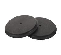 NOLITOY Blocco di Peso per Bidone della Spazzatura Rotondo 2 Pezzi, Base Antiribaltamento Resistente e Antivento per Contenitori Esterni, Stabilizzatore per Cestino per Uso Domestico