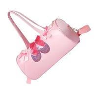 NOLITOY Borsa da Ballo per Bambina a Tracolla Piccola Rosa Stampa Scarpe da Danza Classica Borsone Porta Abiti e Accessori per Lezioni di Balletto e Saggi