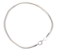 NOLITOY Bracciale a Catena Serpente in Argento 925 Placcato Leggero e Comodo Scatola Regalo Adatto a Festa e Uso Quotidiano per Donne e Uomini