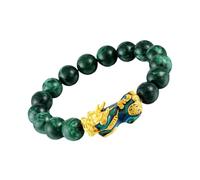 NOLITOY Bracciale Feng Shui in Pietra Preziosa Cambia Colore con Perline Elastiche da Accessorio Unisex di Moda per Occasioni Quotidiane e Regalo Festivo