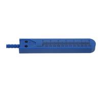 NOLITOY Calibro Design a Vite Blu per Elettrocardiogramma in Metallo e Custodia per Misurazioni Precise Onde per e