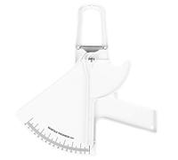 NOLITOY Caliper Tester Tape Measure Per Fitness e Controllo Grasso Corporeo Strumento Per Uomini e Donne Misuratore Di Spessore Cutaneo Bianco Facile Da Usare e Resistente Per Monitoraggio