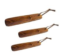 NOLITOY Calzascarpe Legno Pratico Strumento per Indossare Scarpe per Anziani e Design Leggero e con Cinghia per Appendere Aiuto per Piegarsi e Comfort
