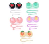 NOLITOY Caso Da 5 Pezzi Case Del Supporto Per Occhiali Oculari Case Di Occhiali Utili Casa Di Organizzatore Contenitore Pp Pp