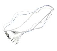 NOLITOY Cavo Conduttore Trasparente per Attrezzatura Scherma Filo Corpo Flessibile e Resistente per Protezione Maschera e Sport all Aperto Compatibile con Sistemi Recinzione e Giochi di