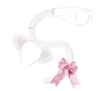 NOLITOY Cerchietto con Orecchie e in per Cosplay e Feste Accessori Durevoli e per Ragazze e Amanti degli Animali Decorazione Portatile per Travestimenti