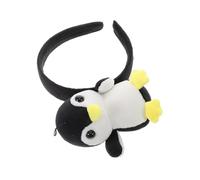 NOLITOY Cerchietto Peluche Pinguino Per Adulti Accessorio Divertente Per Feste e Lavaggio Viso Costume Unisex Per Occasioni Speciali e Uso Quotidiano