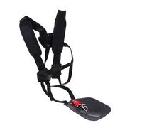 NOLITOY Cinghia per Decespugliatore a Doppia Tracolla Imbottita, Cintura di Sicurezza Regolabile per Tagliaerba e Potatori, Accessorio Pratico per Utensili da Giardino Elettrici,