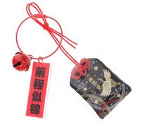 NOLITOY Ciondolo Omamori Giapponese per Borsa della Benedizione Cordino Amuleto Portafortuna per Salute e Buona Sorte Borsa della Fortuna Stile Giapponese da Appendere