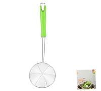 NOLITOY Colino Cucchiaio in Acciaio per Cucina Casa e Ristorante Schiumarola Resistente al Calore con Manico Ergonomico Scolapasta Metallo per Scolare Pasta e Verdure