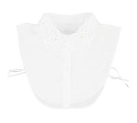 NOLITOY Collare Finto in Pizzo Elegante per Camicia Donna Colletto Staccabile e Traspirante Accessorio Decorativo per Camicie e Maglie e Facile da Pulire per Tutte le Stagioni