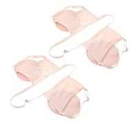 NOLITOY Cuscinetto Ascellare Regolabile Antisudore Neutro Comodo Cuscinetto Ascellare per Yoga Corsa Lavoro Studio Shopping Assorbono Sudore Si Asciugano Rapidamente Elastici Lavabili