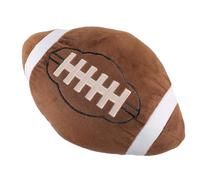 NOLITOY Cuscino a Forma di Rugby in Peluche Morbido e Comprimibile Cuscino Decorativo per Divano e Auto Confortevole per Uso Interno ed Esterno Idea Regalo Sportiva per Compleanni