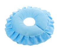 NOLITOY cuscino a forma di u supporto cuscino per lettino da massaggio spa cuscino cervicale cuscino da tavolo da massaggio cuscino massaggiante per il viso di cristallo Blu