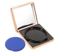 NOLITOY Custodia Per Fondotinta Con Cuscino Vuota Portatile, Contenitore Per Crema Refill, Scatola Per Cipria in Polvere Con Apertura Magnetica e Specchio, Per Trucco Da Viaggio e Uso Quotidiano
