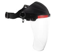 NOLITOY da Saldatore Trasparente Montata Sulla Testa Casco Antifiamma UV per Saldatura Protettiva Ad Alta per Visione Chiara per Saldatura Gas e