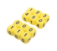 NOLITOY Dadi Con Numeri Matematici: Per Bambini, Interattivi E Sicuri, Per L'insegnamento in Classe E Per Giochi in Famiglia, Accessori Per Migliorare Le Competenze Matematiche.
