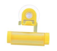 NOLITOY Distributore Di Dentifricio Riutilizzabile Con Ventosa Da Parete Per Casa Bagno Hotel Adatto a Tutti i Tubetti Di Dentifricio Cosmetici Adesivi Lozione Unguento Vernice Design Ergo