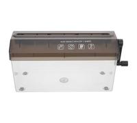 NOLITOY Distruggidocumenti Portatile Manuale A4 Manovella Compatto e Silenzioso per Ufficio e Uso Domestico Macchina Robusta in PP e Acciaio per Distruzione Sicura di Documenti