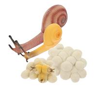 NOLITOY Educativo Ciclo Figure in Plastica per Didattico per Comprendere Sviluppo Naturale delle Lumache